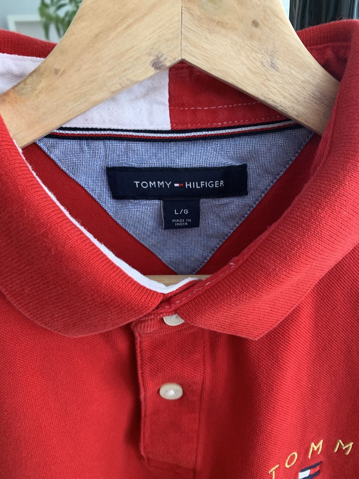 Tommy Hilfiger Tommy Hilfiger Long Sleeve Polo Size US L / EU 52-54 / 3 - 3 Thumbnail