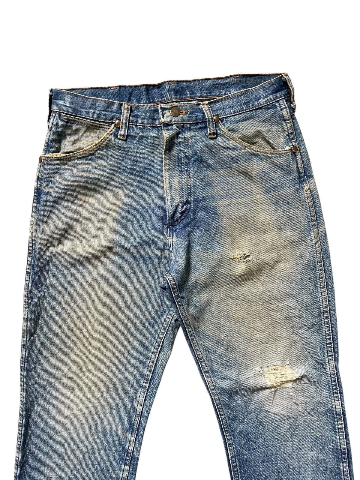 Vintage Vintage Wrangler Bluebell 60s Straight Fit Jeans Size US 32 / EU 48 - 2 Thumbnail