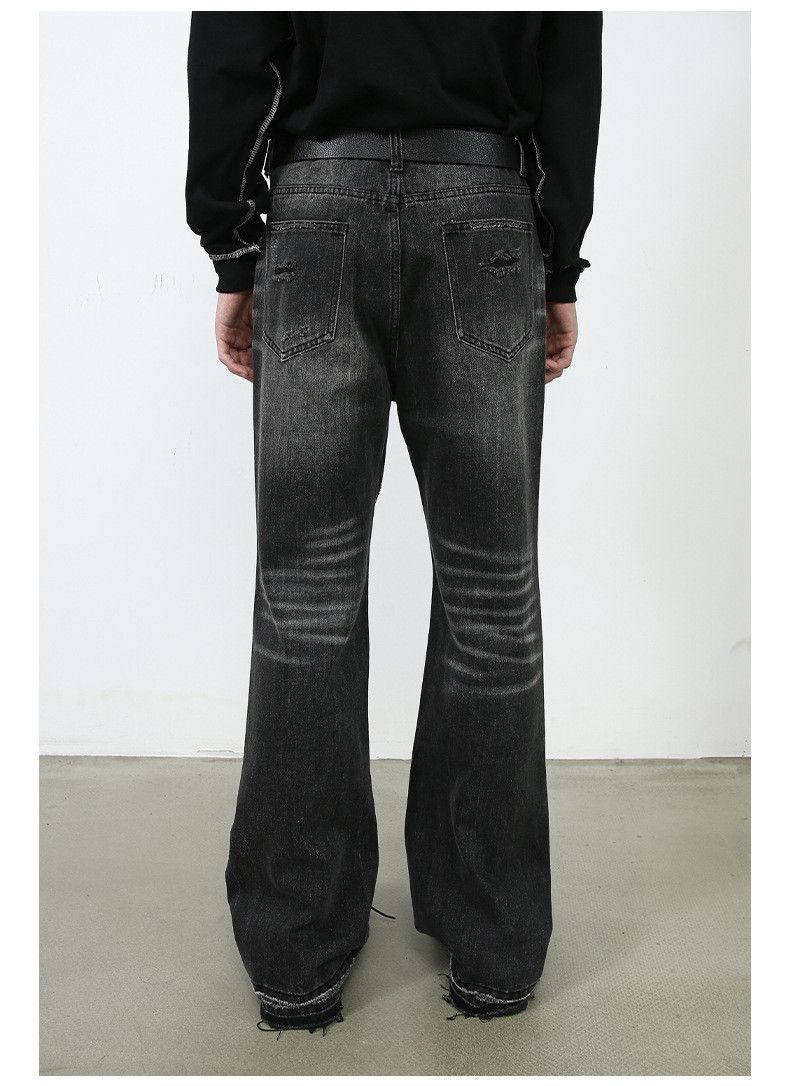 Japanese Brand American retro straight leg men's loose flared jeans Size US 32 / EU 48 - 5 Thumbnail