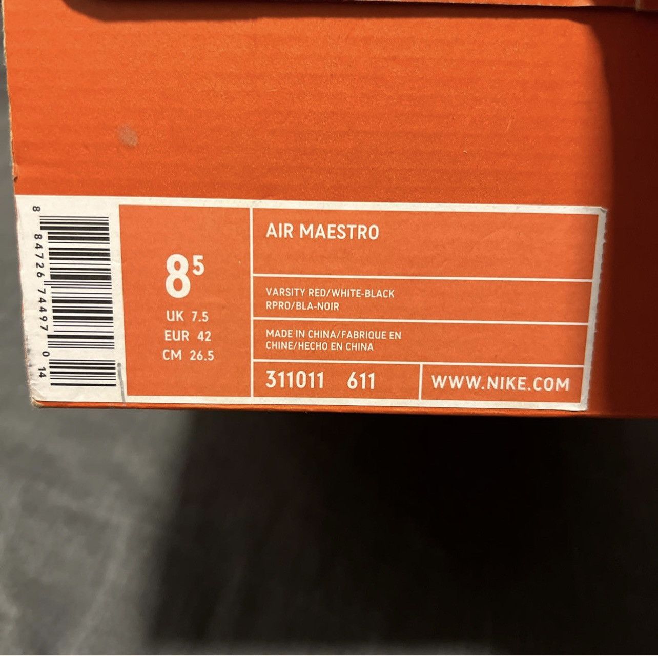 Nike Nike Air Maestro Size US 8.5 / EU 41-42 - 8 Thumbnail