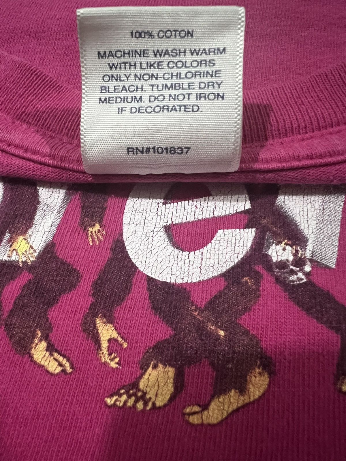 Supreme SS21 Supreme Apes Tees "Pink" Shirt Size US M / EU 48-50 / 2 - 8 Thumbnail