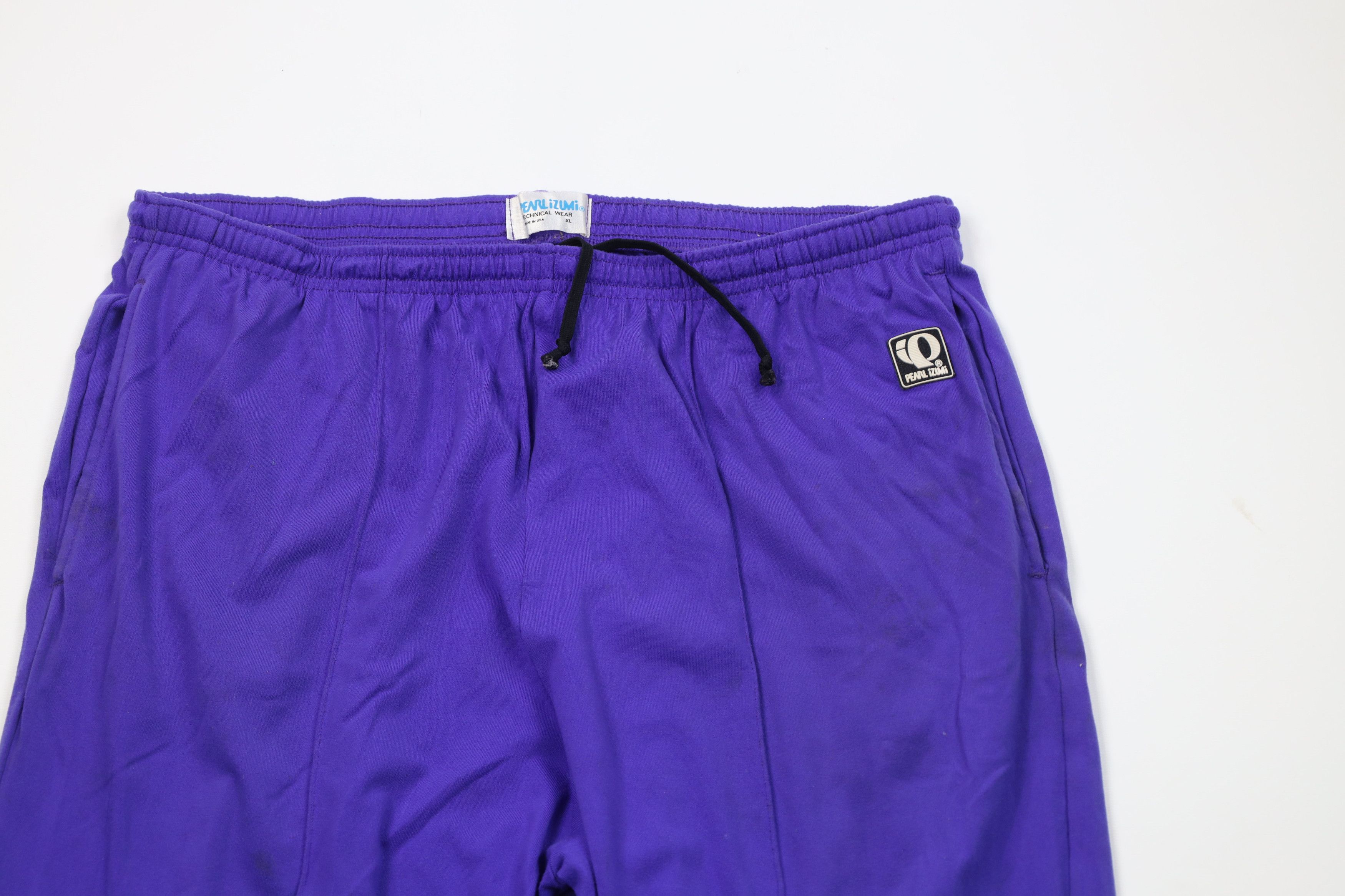 PEARL iZUMi Vintage 90s Pearl Izumi Jogging Sweatpants Purple USA Size 32" / US 10 / IT 46 - 2 Thumbnail