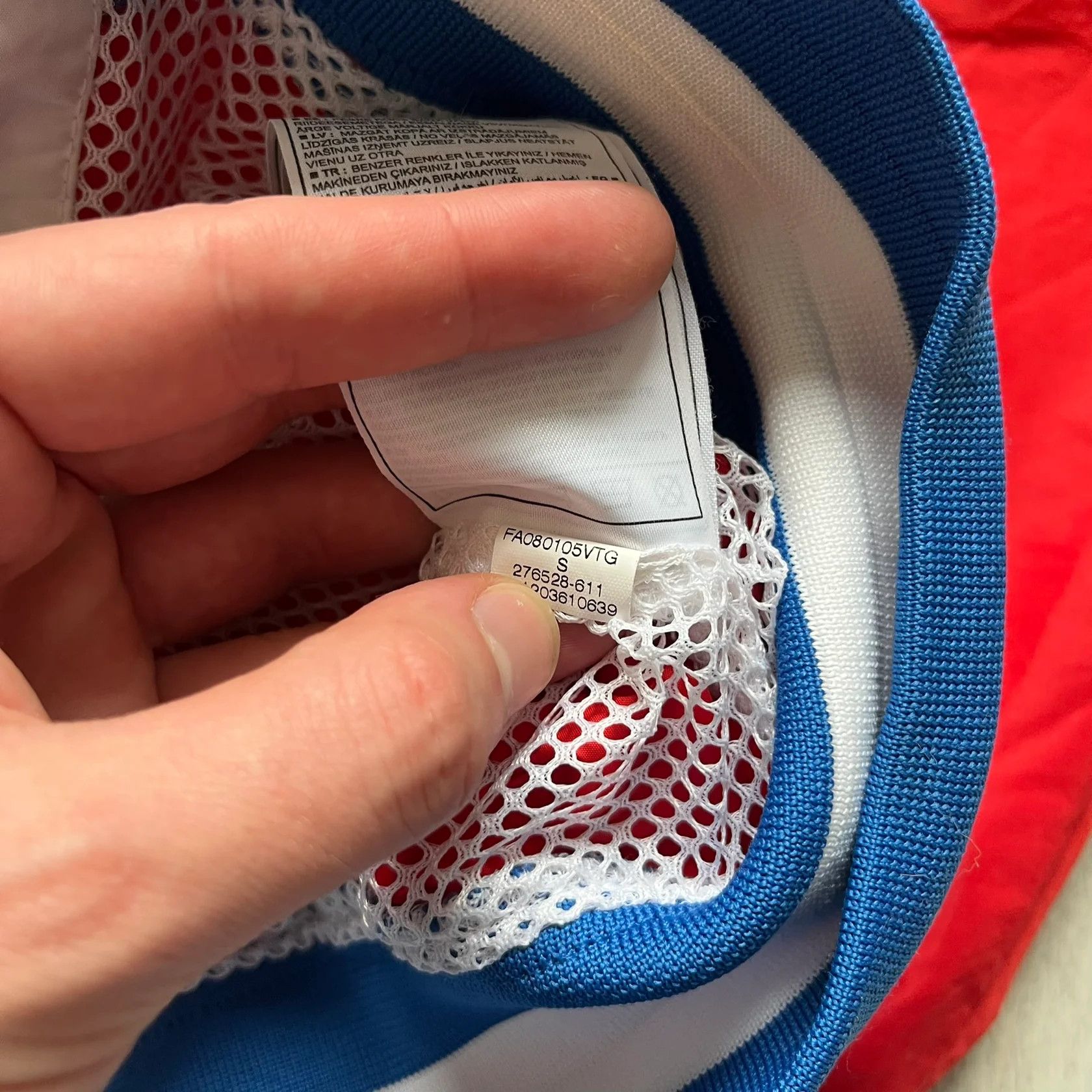 Nike Nike Russia Olympics 2008 Split Windbreaker (Small) Size US S / EU 44-46 / 1 - 9 Thumbnail