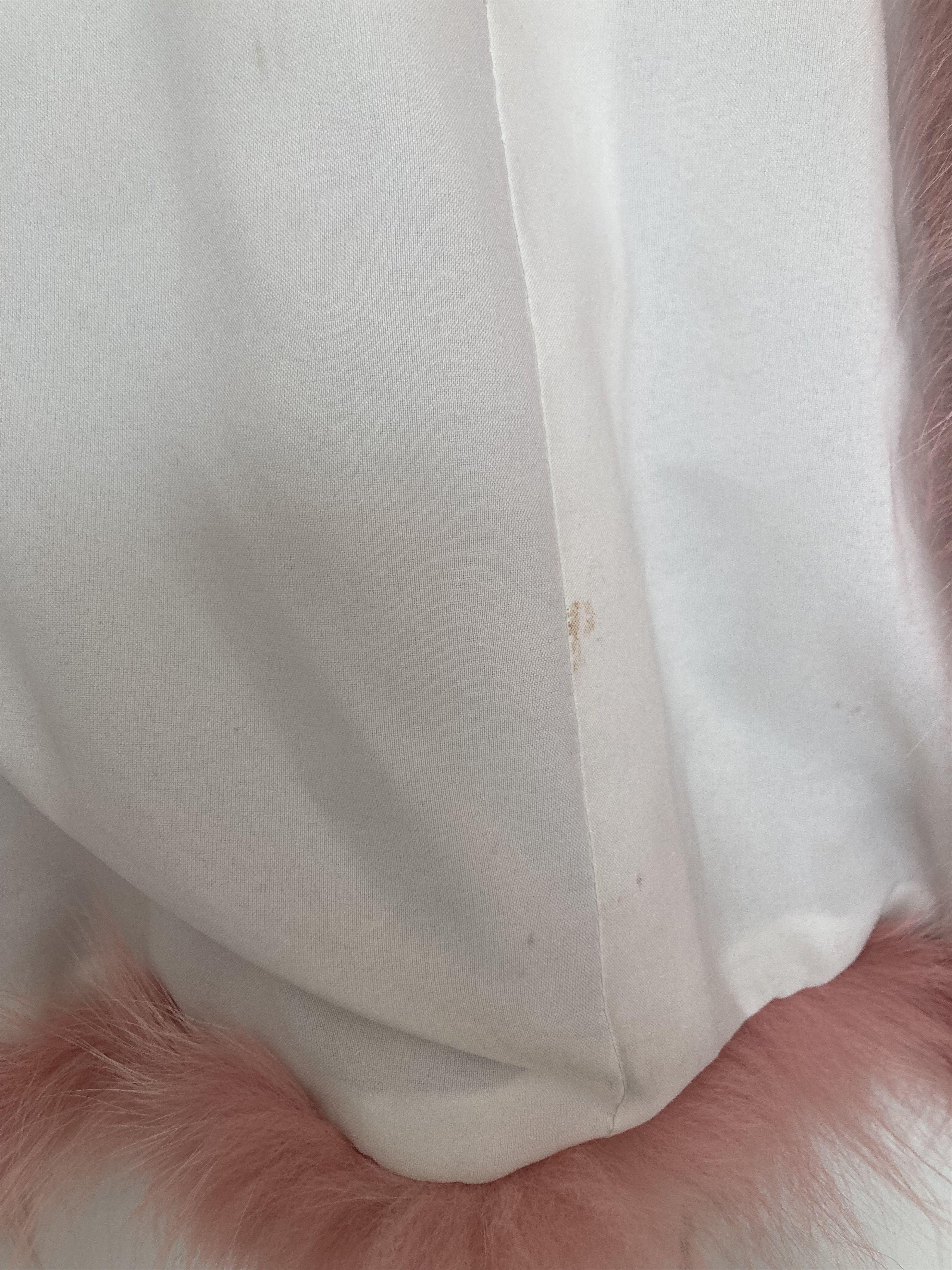 Vintage pink fur coat (fox) Size M / US 6-8 / IT 42-44 - 8 Thumbnail