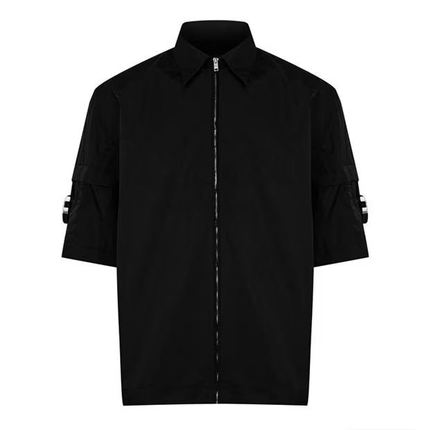 image of Givenchy O1G2R1Mq0424 Zip Shirts In Black, Men's (Size Small)
