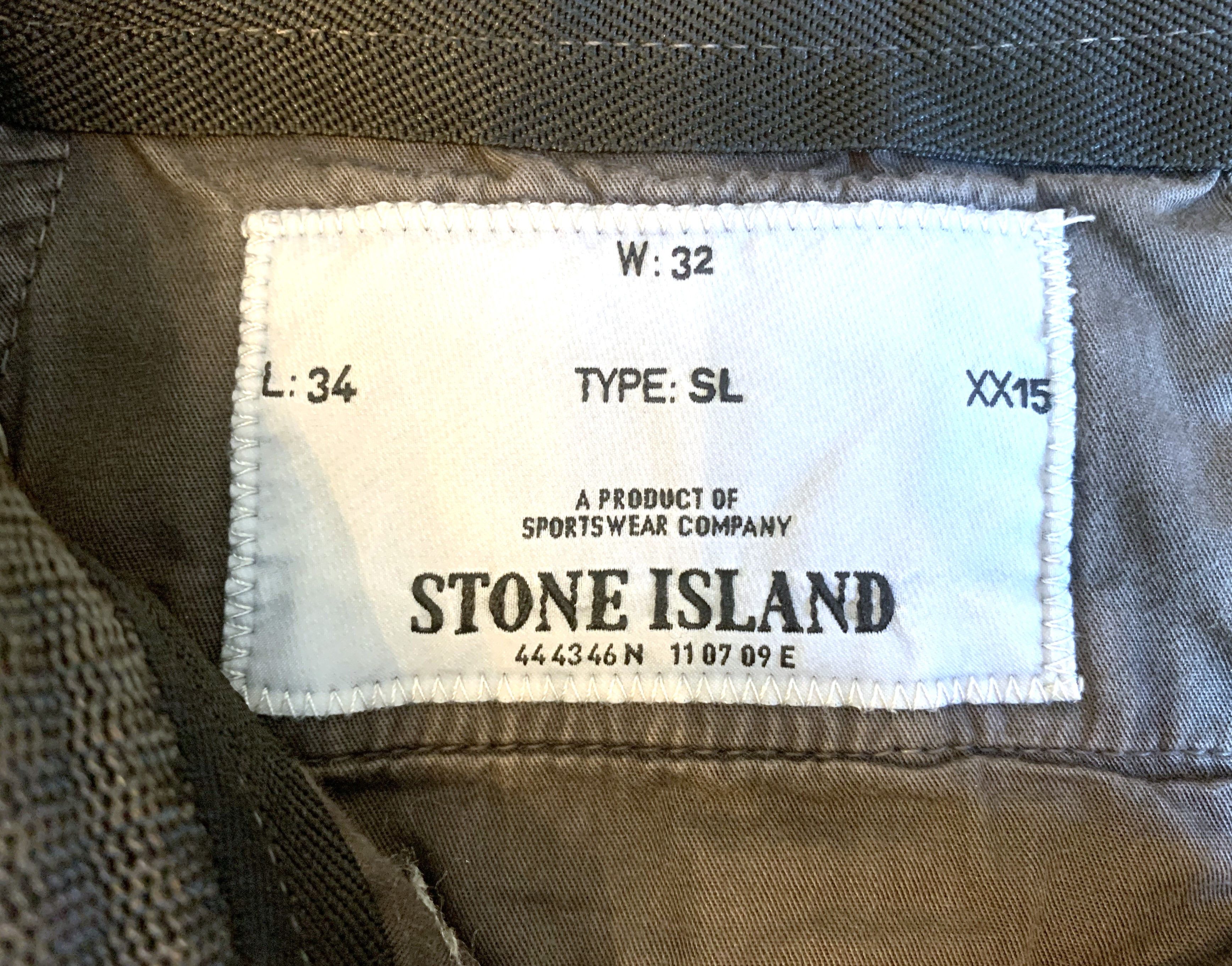 Stone Island Stone Island 2012ss garment dyed cotton chino pants, size 34 Size US 32 / EU 48 - 5 Thumbnail