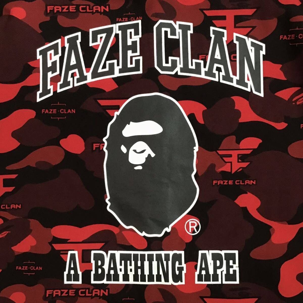 Bape 🔥2XL🔥 BAPE × FAZE CLAN full zip hoodie a bathing ape XXL Size US XXL / EU 58 / 5 - 5 Thumbnail