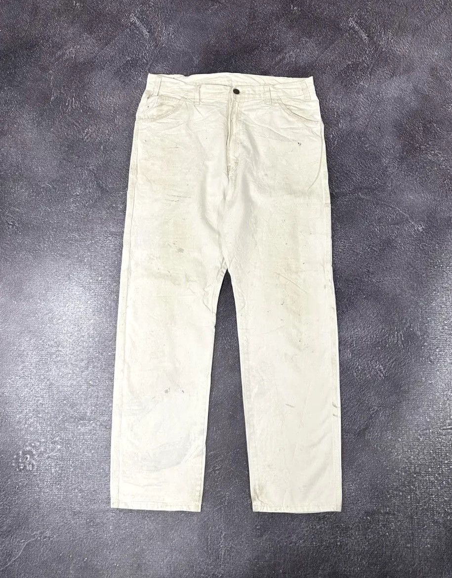 Dickies Vintage 90s Dickies USA Carpenter Baggy Work Pants Jeans Size US 36 / EU 52 - 2 Thumbnail