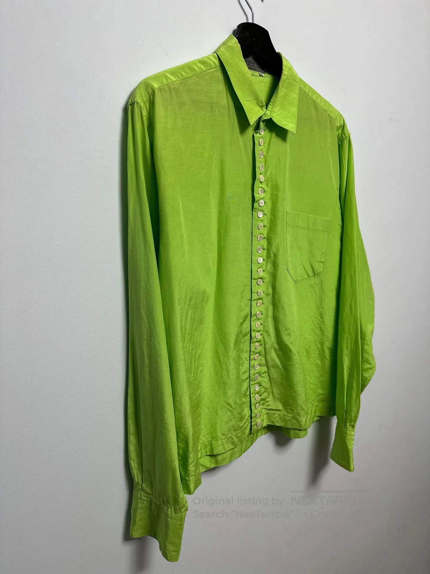 Yohji Yamamoto Yohji Yamamoto Green Button. Size US M / EU 48-50 / 2 - 2 Thumbnail