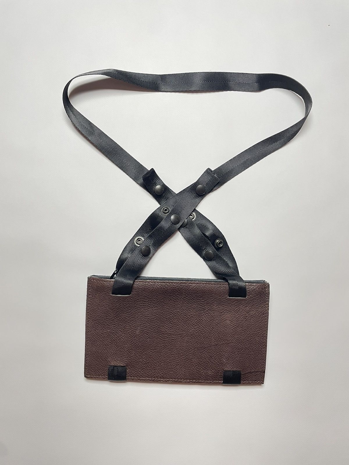 Designer × Handmade Maria Hees Packet leather bag/4 pockets Size ONE SIZE - 3 Thumbnail