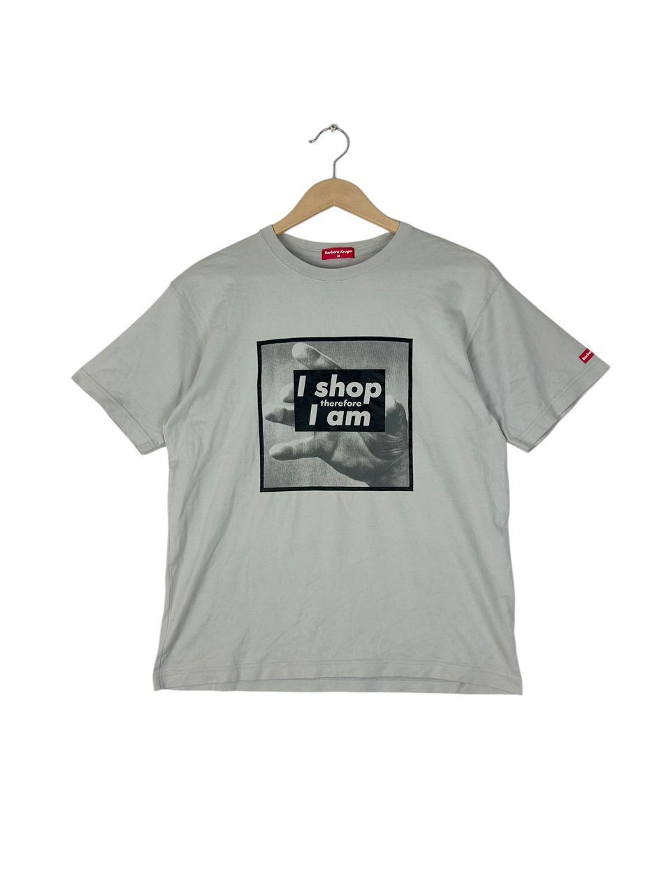 Barbara Kruger Vintage Barbara Kruger I Shop Therefore I Am, Pop Culture Size US M / EU 48-50 / 2 - 1 Thumbnail