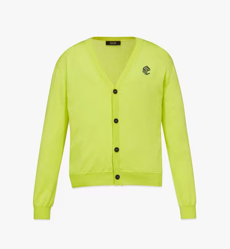 MCM o1mt1gz0625 Cardigan in Acid Green Size US S / EU 44-46 / 1 - 1 Thumbnail