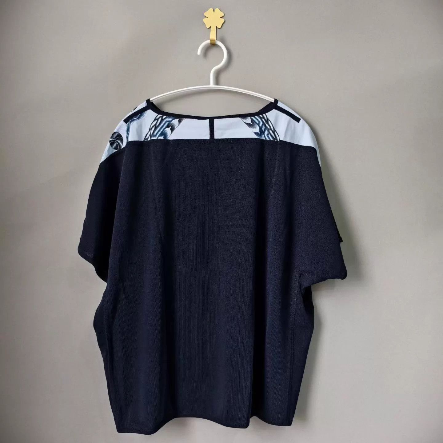 Hermes Hermes oversize b&w classic chain logo short tee 36 Size XS / US 0-2 / IT 36-38 - 2 Thumbnail