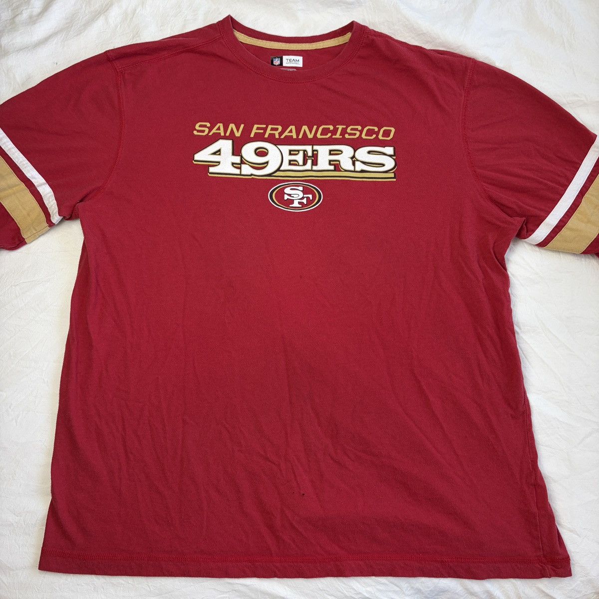 NFL San Francisco 49ers red graphic long sleeve tee Size US XXL / EU 58 / 5 - 1 Thumbnail