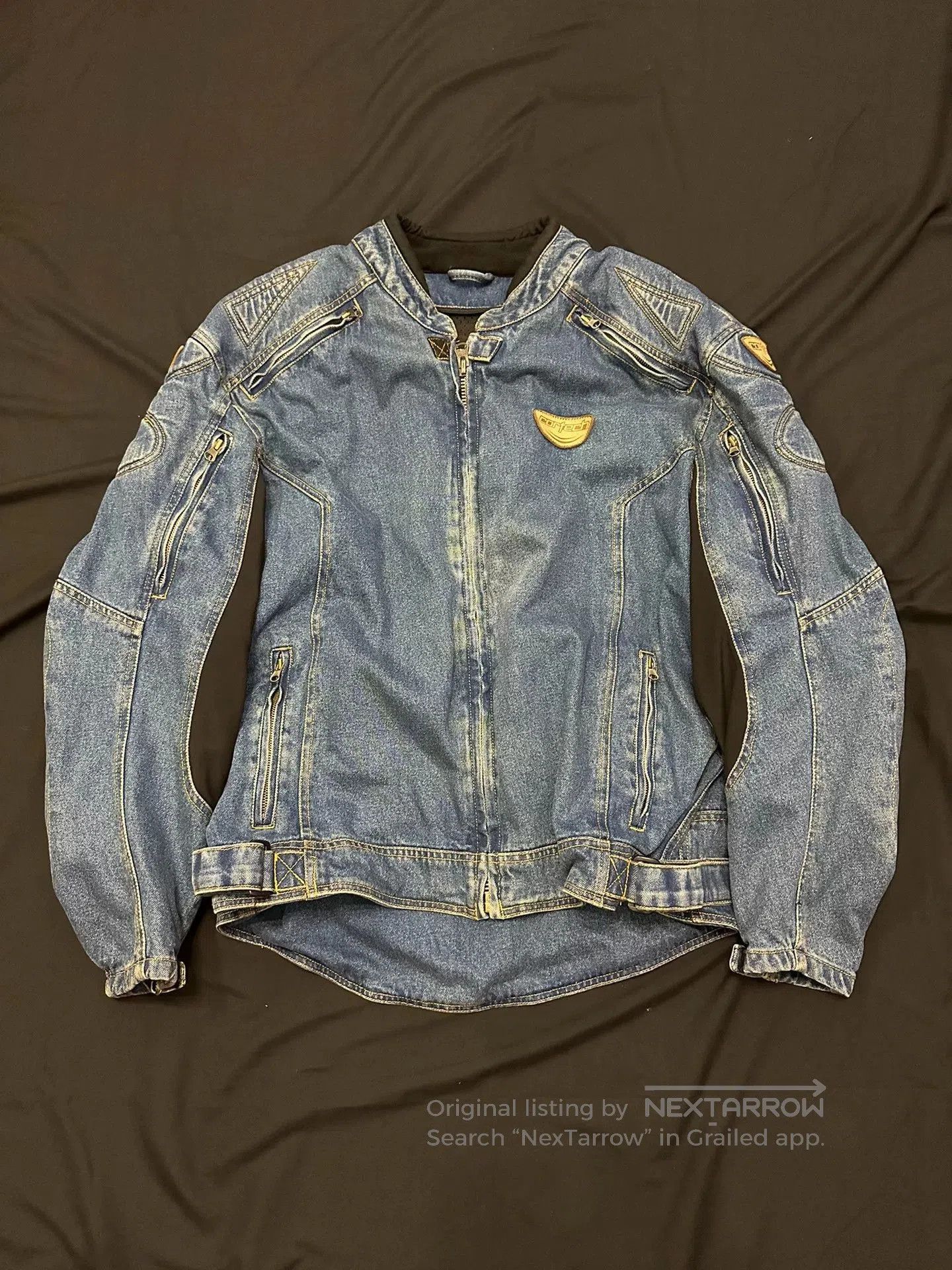 Vintage vintage cortech denim jacket with pads. Size US M / EU 48-50 / 2 - 4 Thumbnail