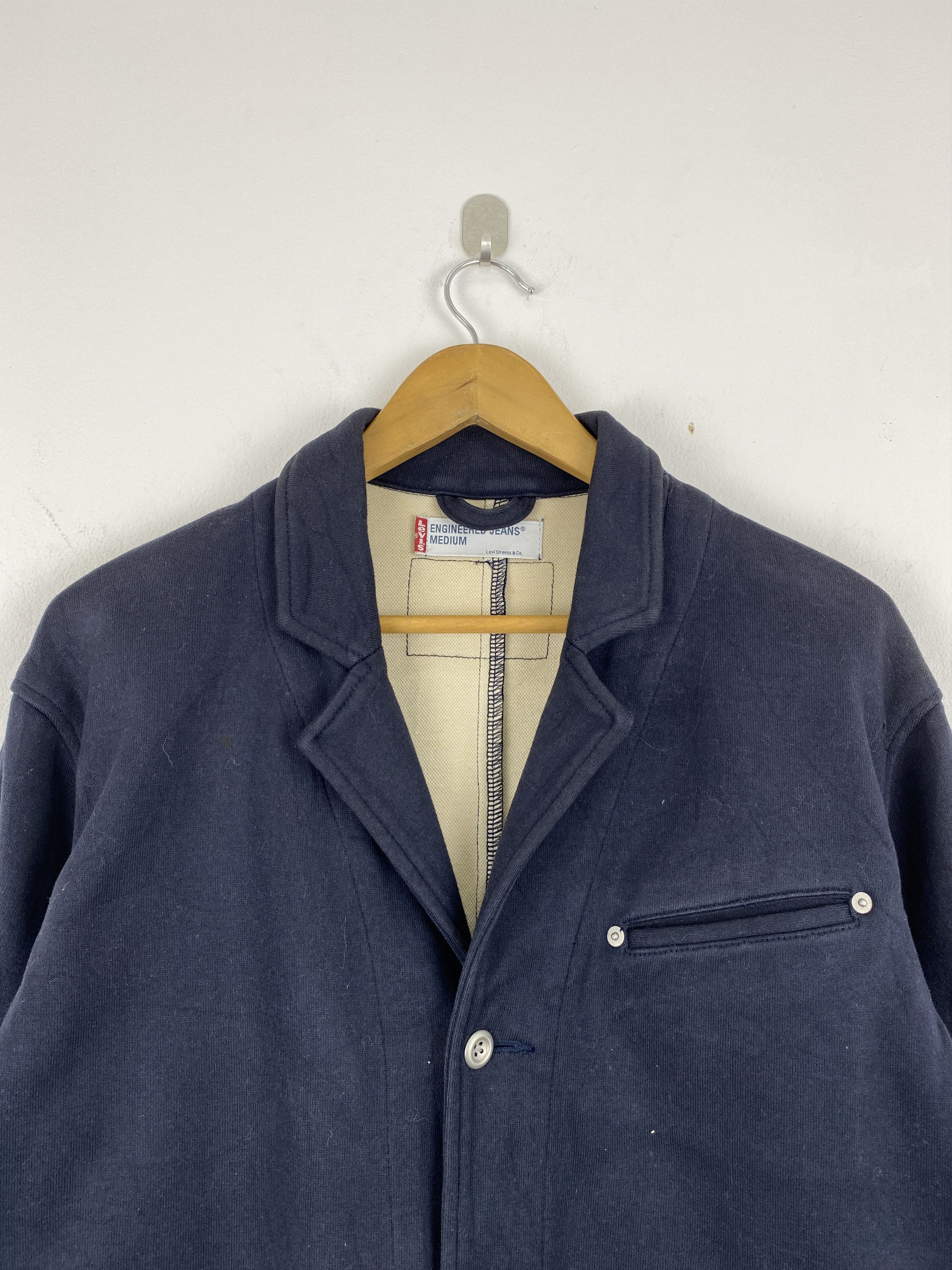 Levi's Vintage 90s Levis Engineered Jeans Button Ups Jacket JZ0006 Size US M / EU 48-50 / 2 - 2 Thumbnail