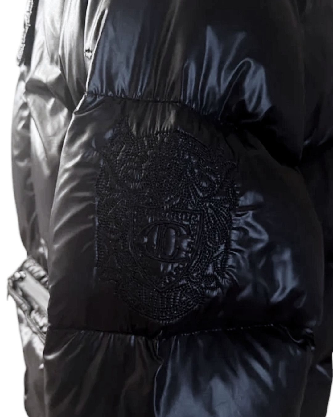 Roberto Cavalli Roberto Cavalli Puffer Jacket w/ Fur Collar c. Mid-2000s Size US XL / EU 56 / 4 - 7 Thumbnail