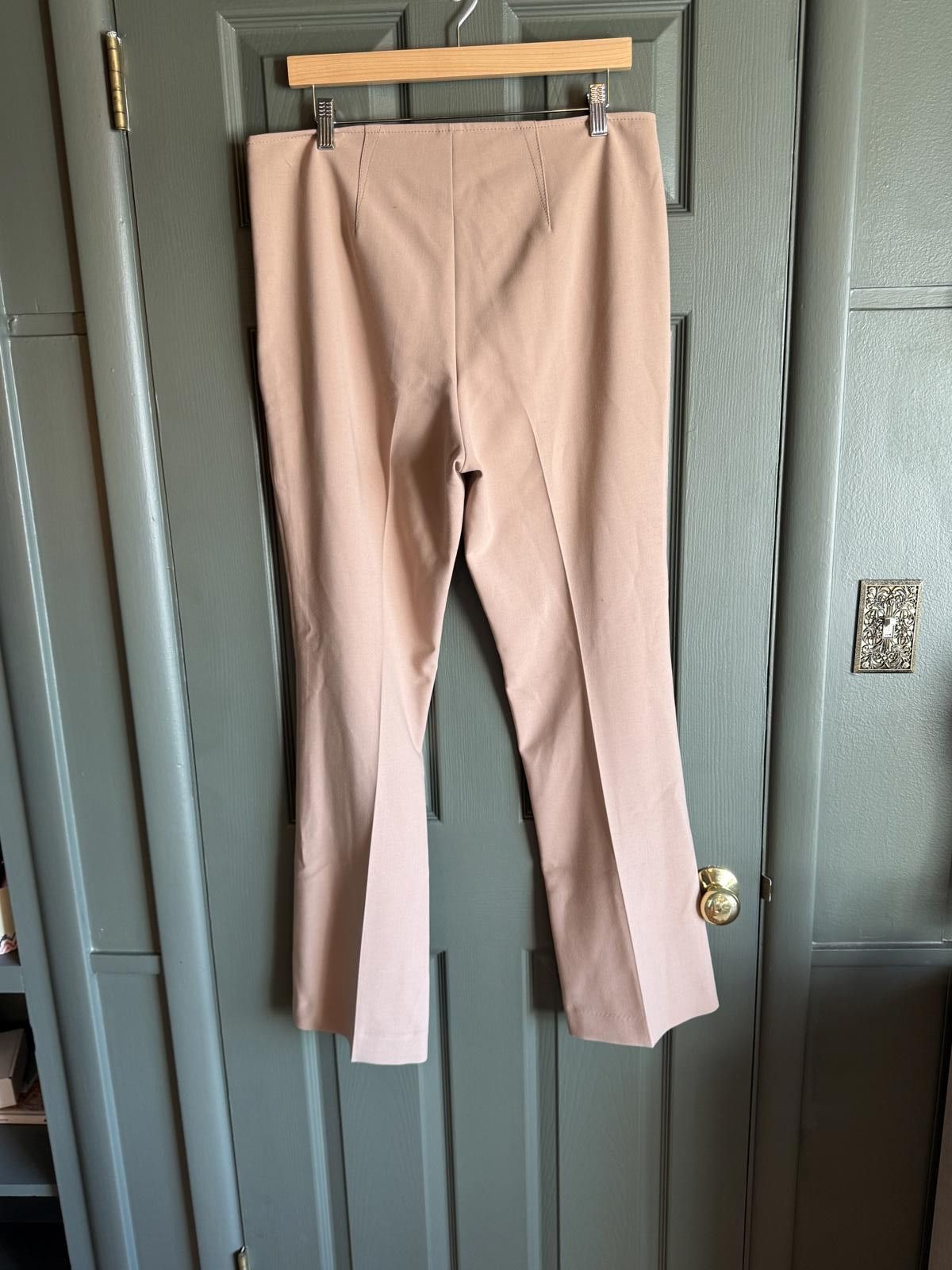 Other Trina Turk Women's Beige Dress Pants Size 10 Size 32" / US 10 / IT 46 - 3 Thumbnail
