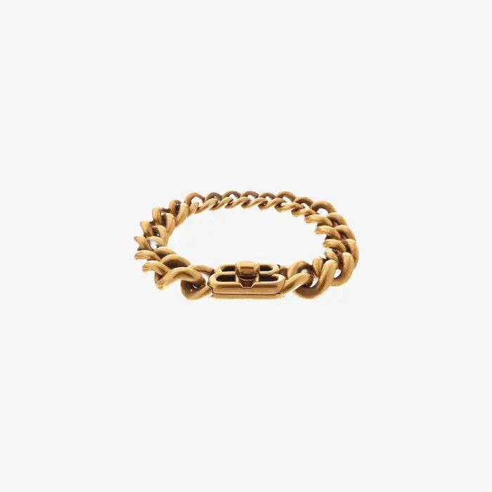 O1bcso1str0726 Size: M / Monaco Chain Bracelet In Gold, Women's