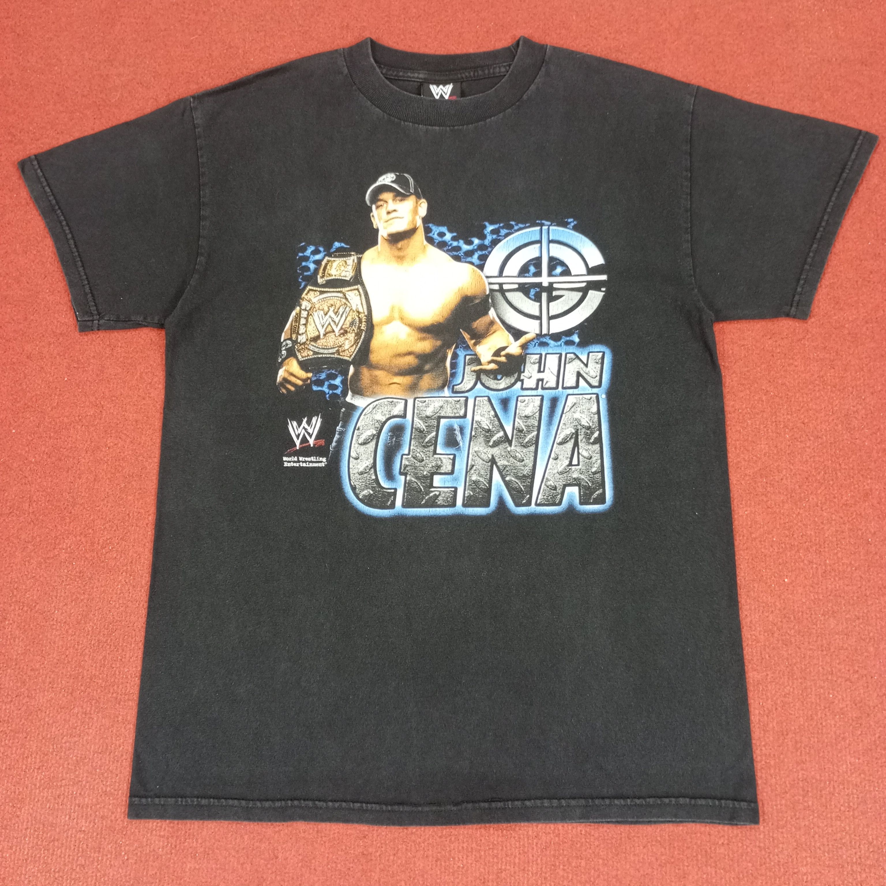 Vintage × WWE WWE John Cena World Wrestling Entertainment Vintage Tshirt Size US M / EU 48-50 / 2 - 1 Thumbnail