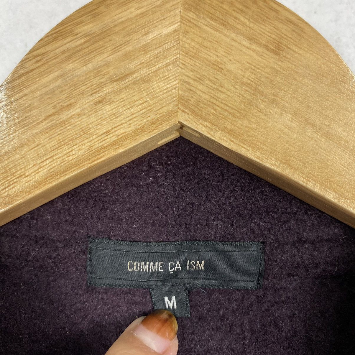 Comme Ca Ism × Japanese Brand × Vintage Comme Ca Du Zipper Fleece Jacket Size US M / EU 48-50 / 2 - 9 Thumbnail