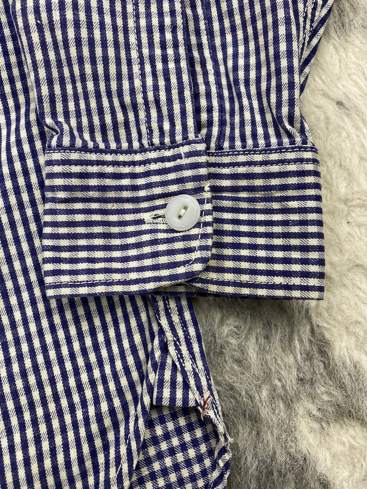 Sugar Cane × Toyo Enterprises Vintage SUGAR CANE “Paradise Garment” Small Checked Indigo Size US M / EU 48-50 / 2 - 6 Thumbnail