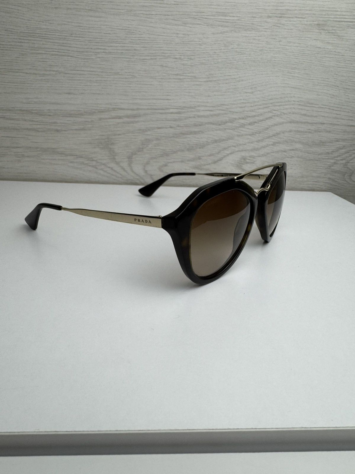 Prada Prada Sunglasses SPR 12Q Tortoiseshell Vintage Size ONE SIZE - 3 Thumbnail