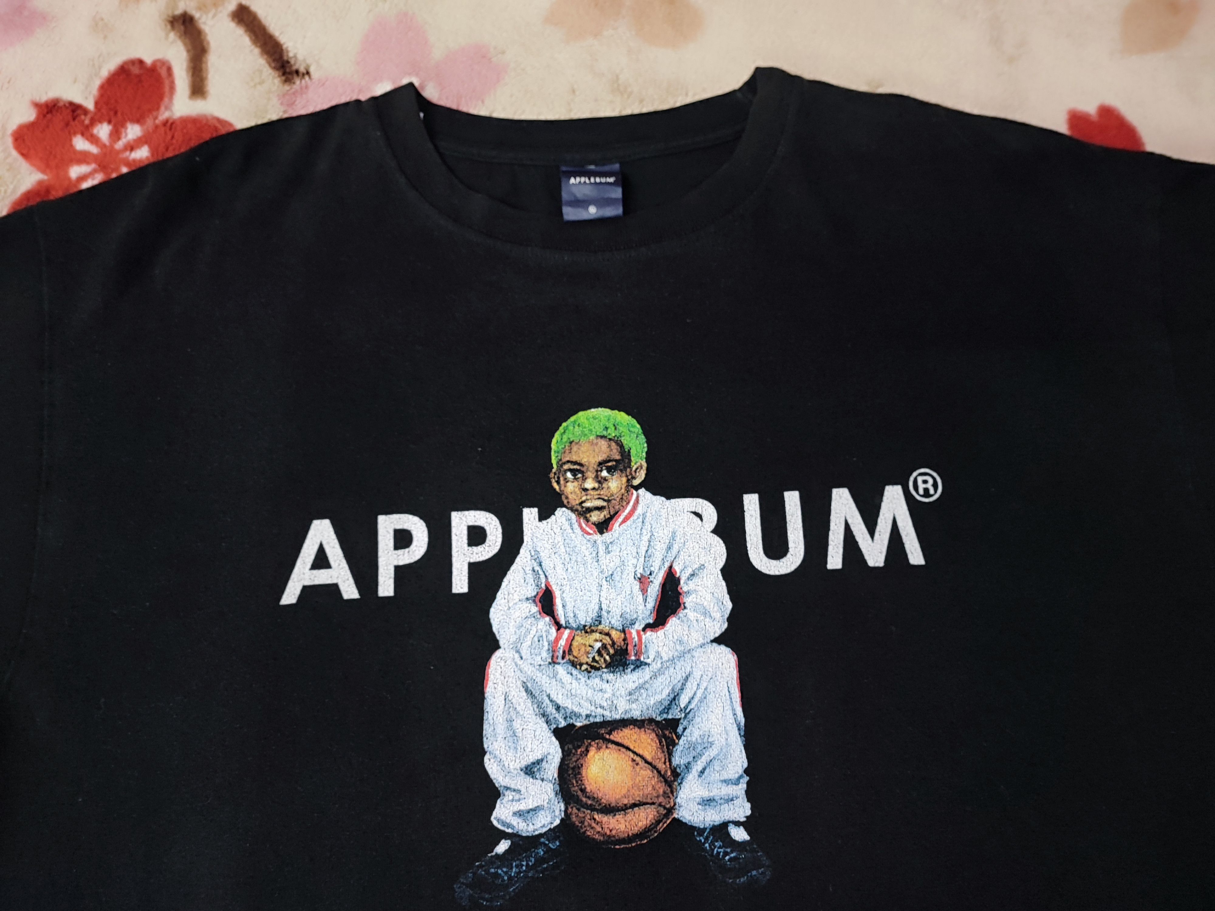 Japanese Brand × Vintage Basketball Tshirt Apple Bum Size US XL / EU 56 / 4 - 5 Thumbnail