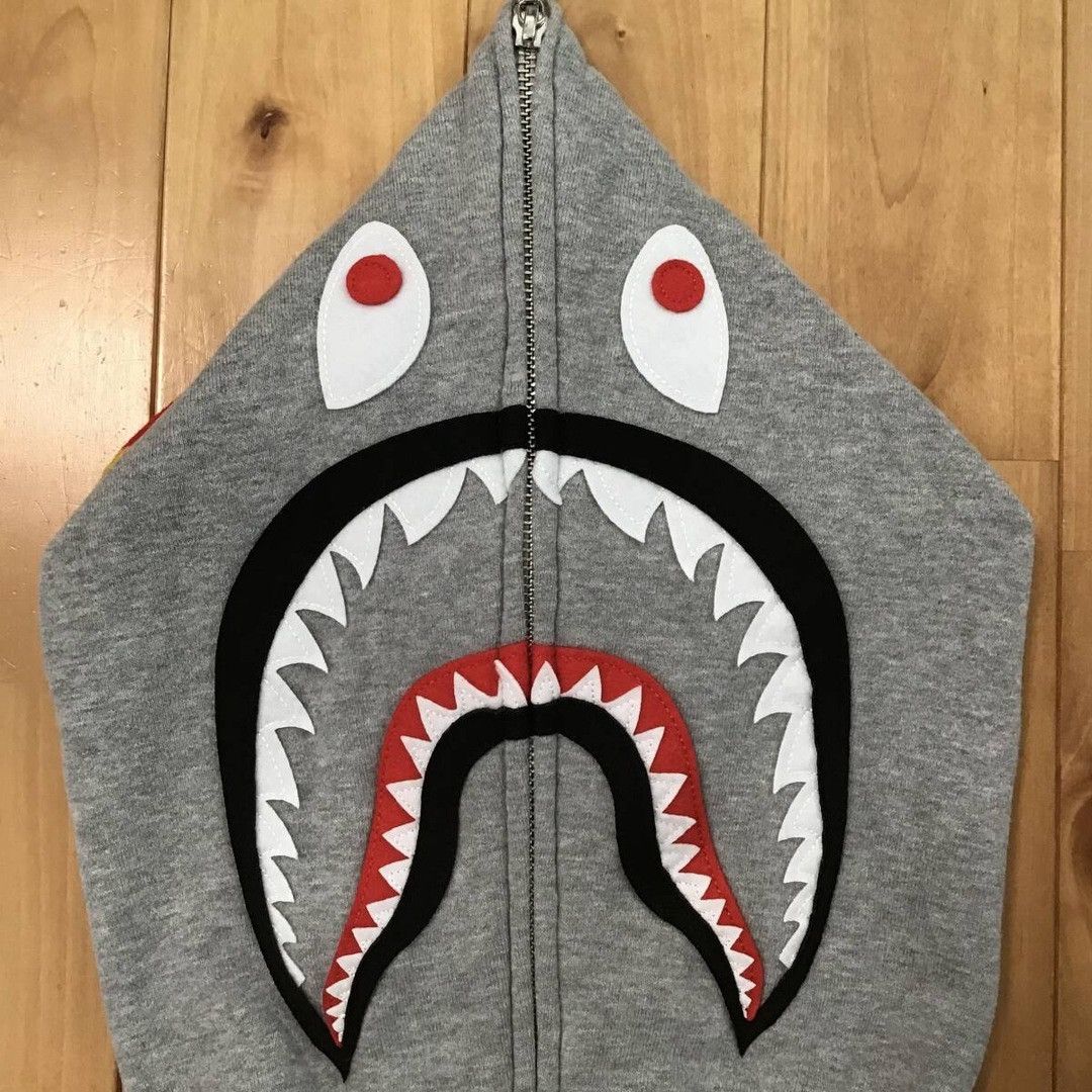 Bape 2024 BAPE 2nd Shark full zip hoodie a bathing ape PONR Size US M / EU 48-50 / 2 - 4 Thumbnail