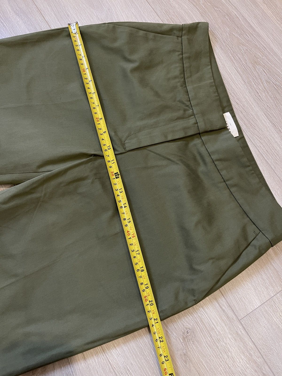 Sezane 🔥 Sezane woman’s pants trousers khaki 40 Size 30" / US 8 / IT 44 - 10 Thumbnail