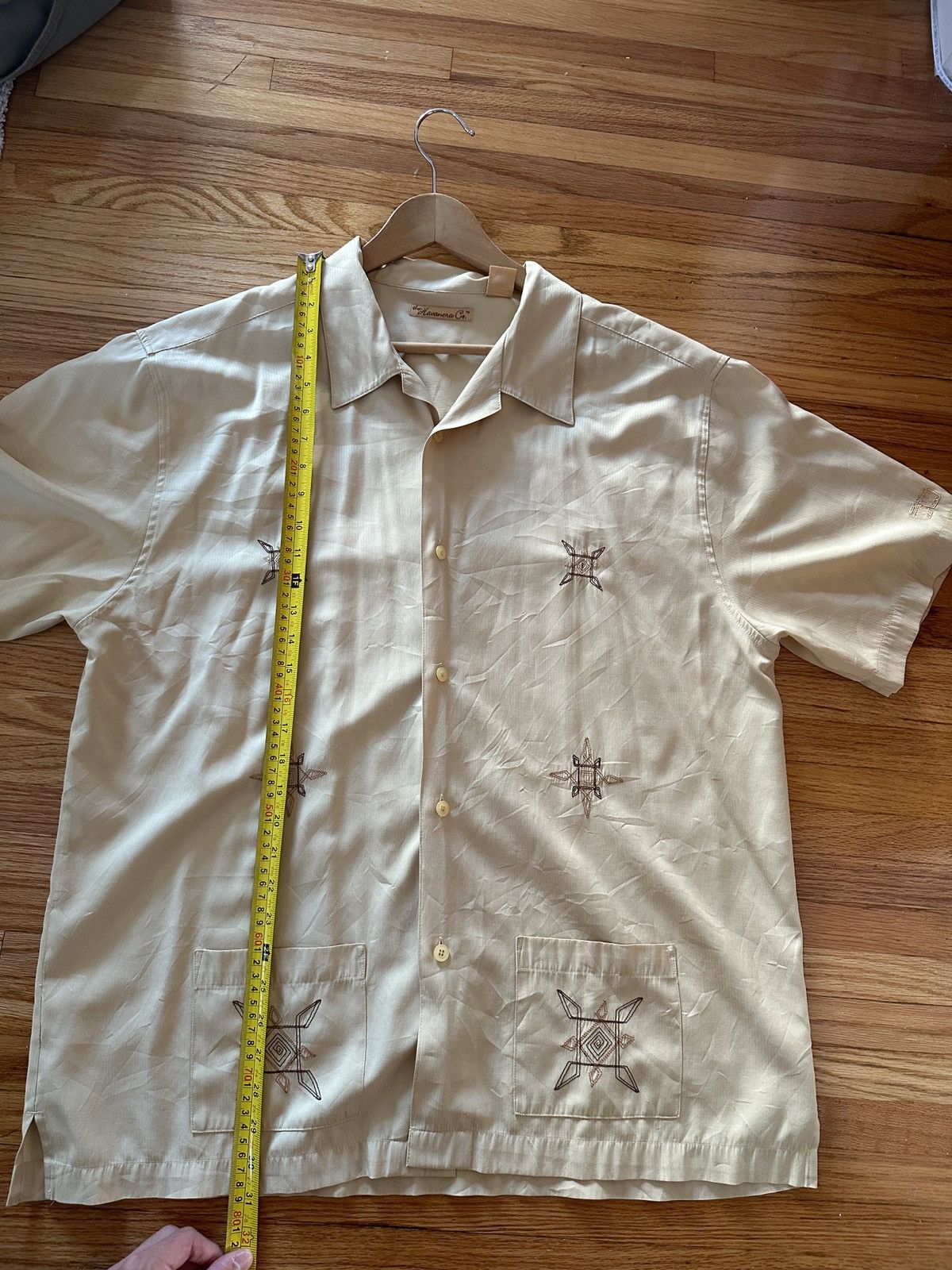 Vintage Vintage Mustard Yellow Button Up Size US XL / EU 56 / 4 - 4 Thumbnail