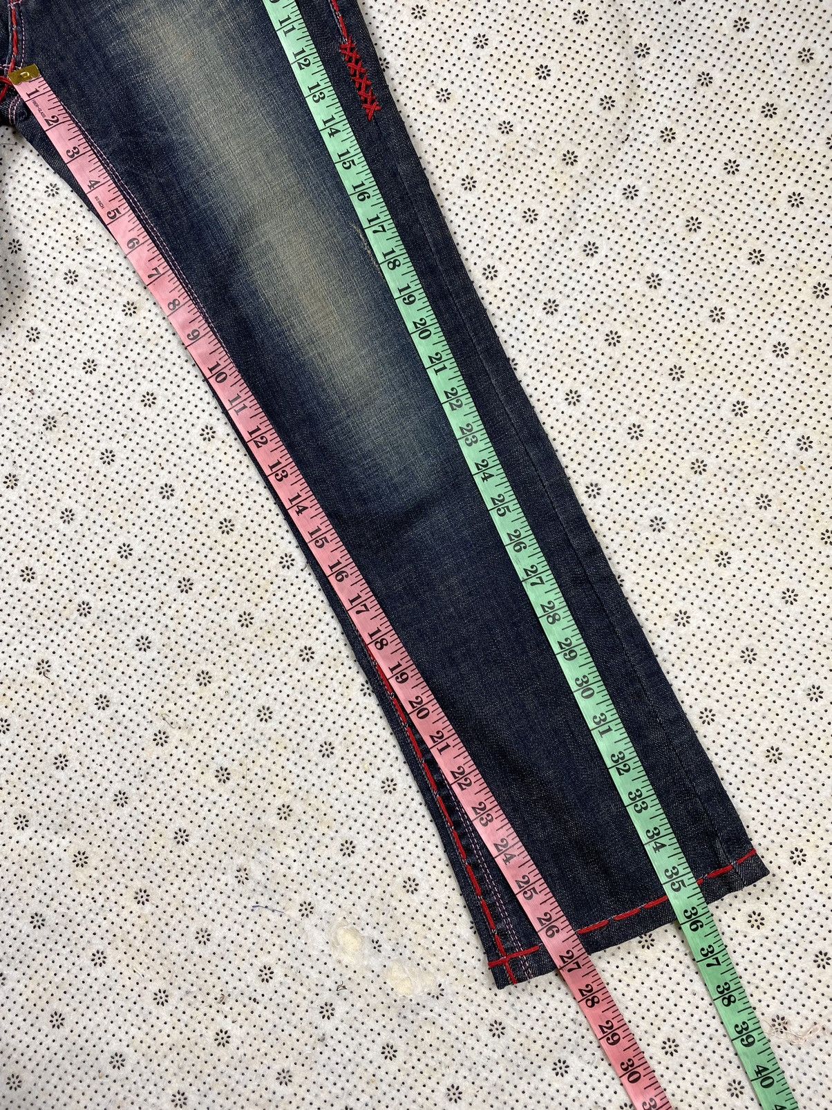 Hysteric Glamour Stylish Pant By Max Blue Size 29" - 6 Thumbnail