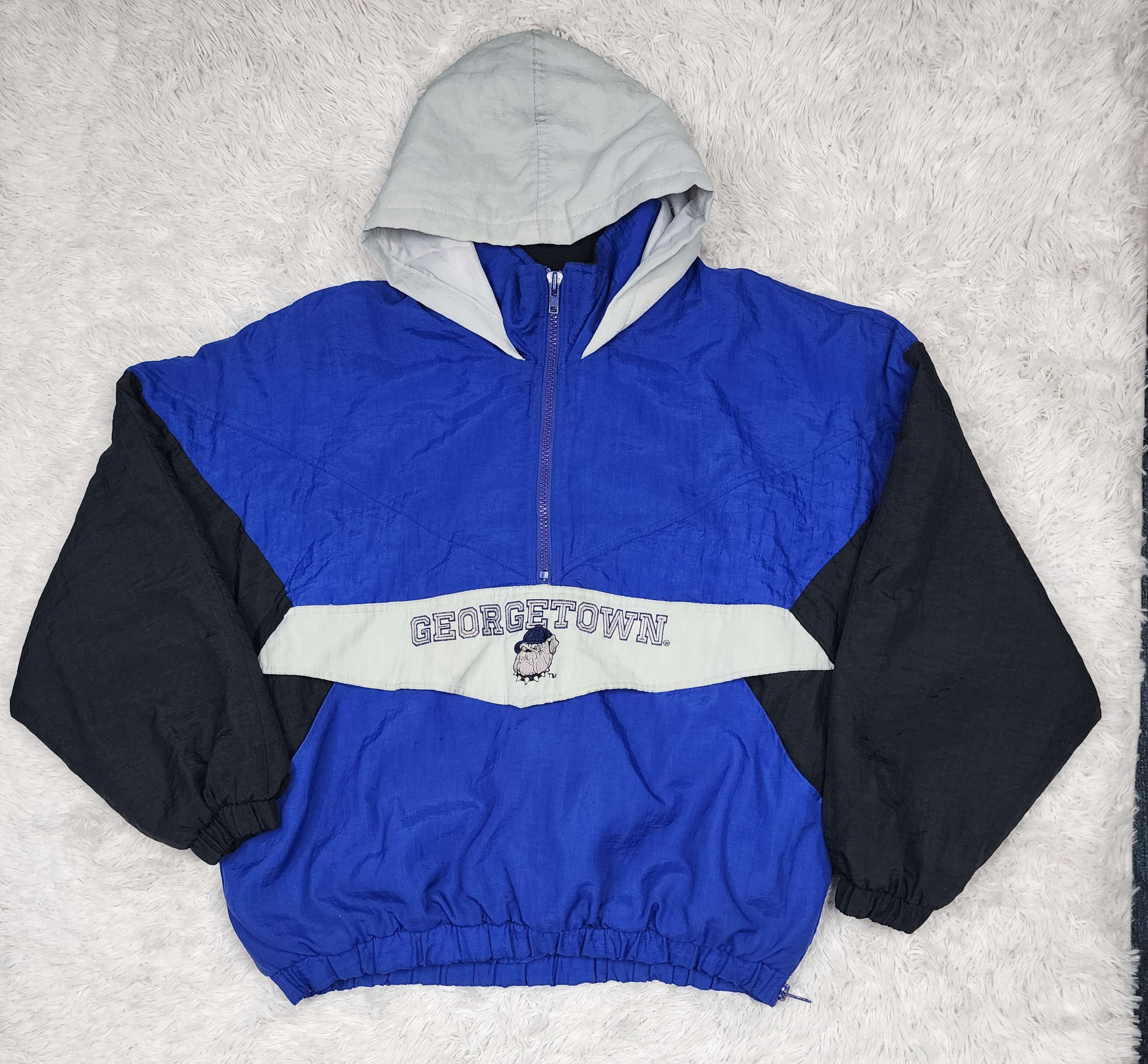 Vintage Vintage Georgetown Hoyas basketball Taz windbreaker jacket Size US XL / EU 56 / 4 - 2 Thumbnail