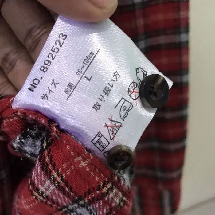 Flannel First Down USA Plaid Tartan Flannel Shirt Size US L / EU 52-54 / 3 - 5 Thumbnail
