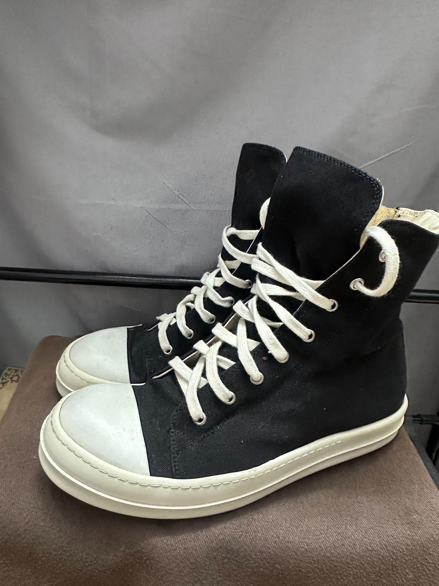 Rick Owens Rick Owens Multi Hitop Sneakers 42 Men Size US 9 / EU 42 - 1 Thumbnail