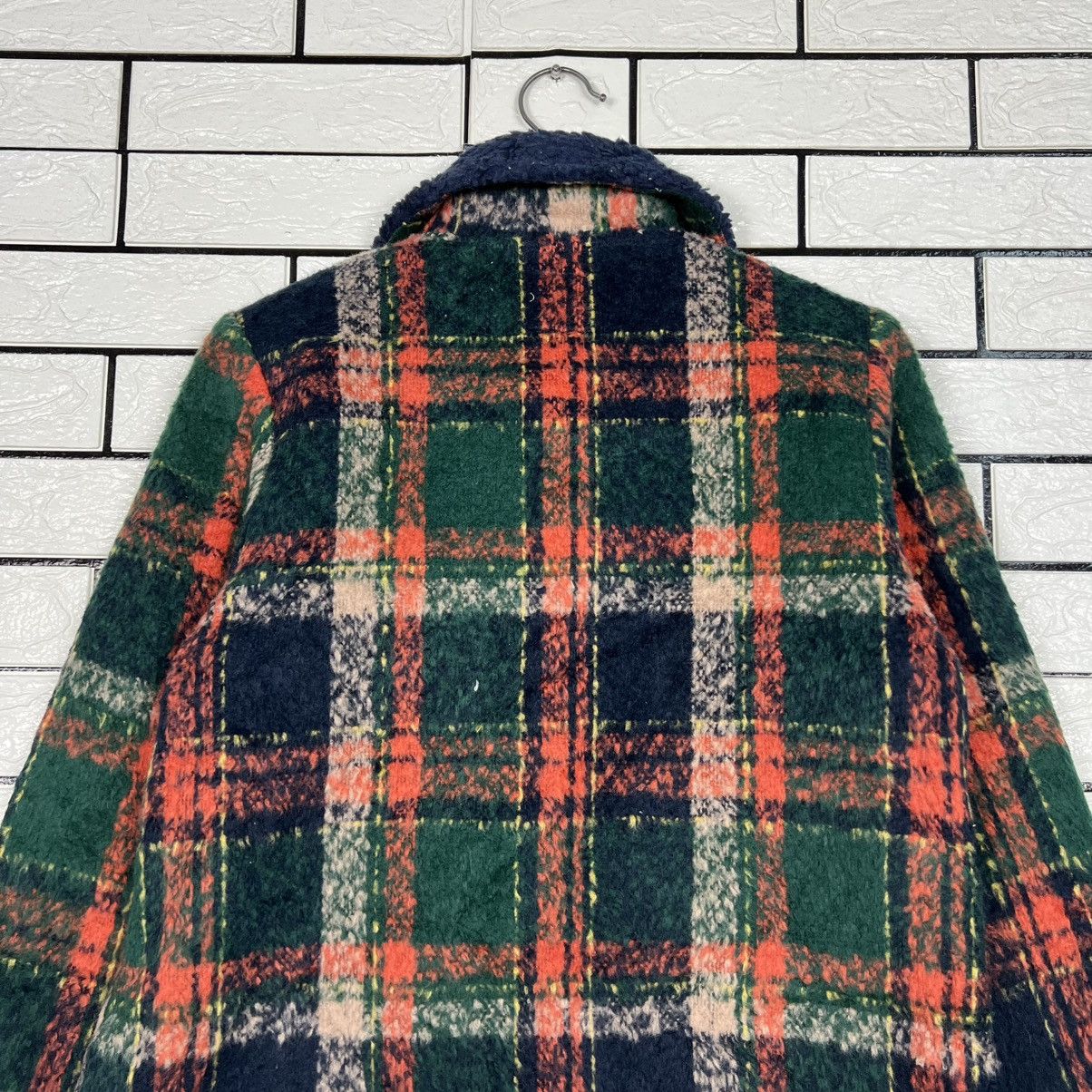 Japanese Brand NWT TITICACA Colorful Checked Fleece Jacket #4128-C188 Size US S / EU 44-46 / 1 - 20 Thumbnail