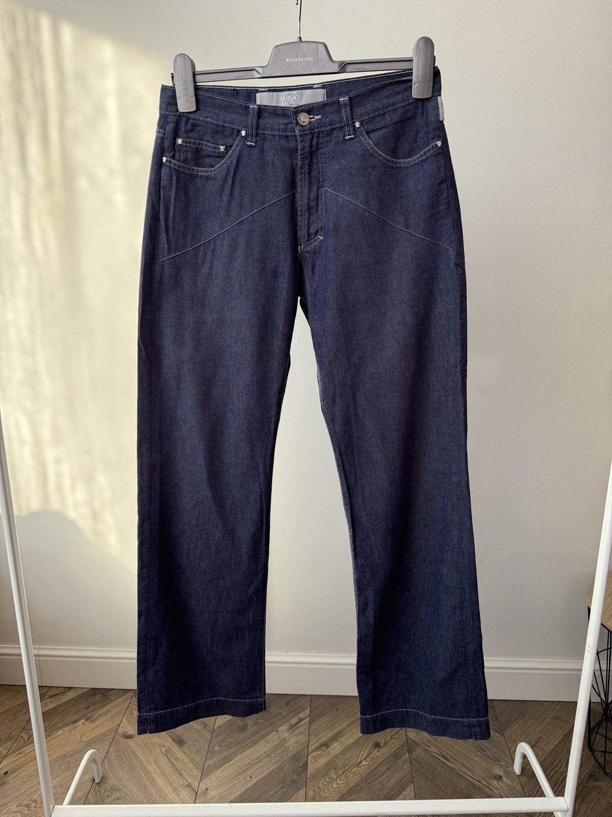 Versace Jeans Couture Vintage Versace Jeans Couture Denim women’s Pants Size 24" / US 00 / IT 34 - 2 Thumbnail
