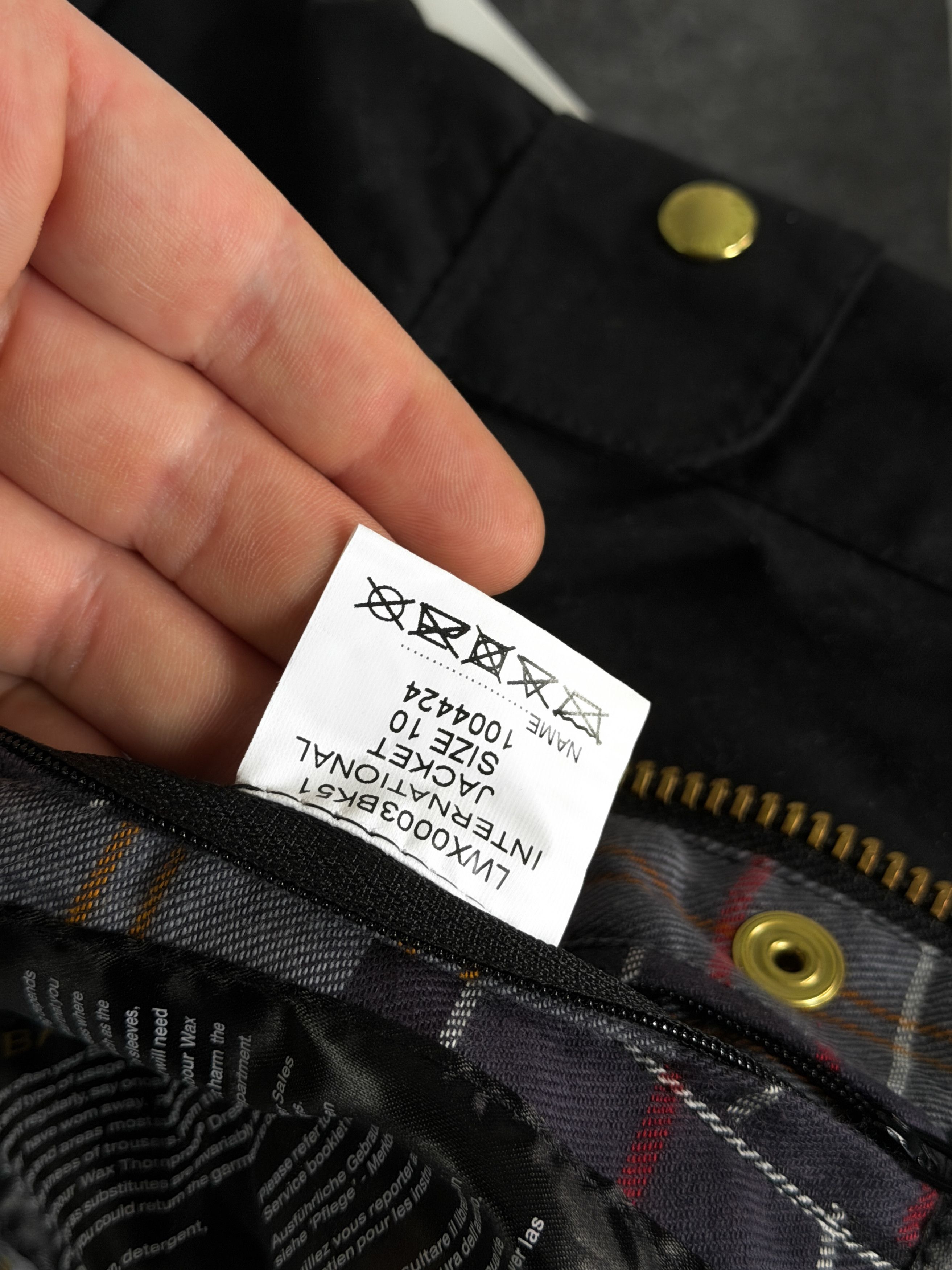 Barbour Barbour International Waxed Women’s Jacket Size M / US 6-8 / IT 42-44 - 7 Thumbnail