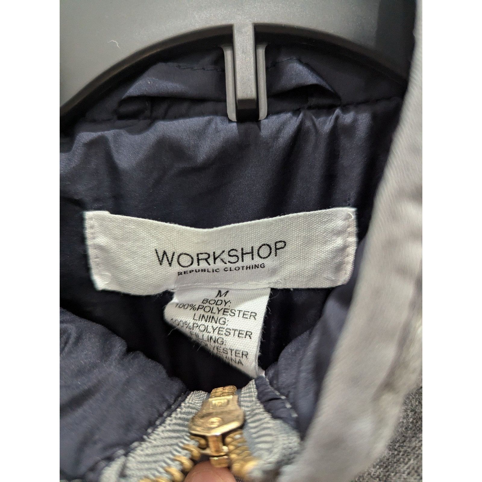 Other Workshop Medium Women's Excursion Flannel Quilted Down Gray Size M / US 6-8 / IT 42-44 - 2 Thumbnail