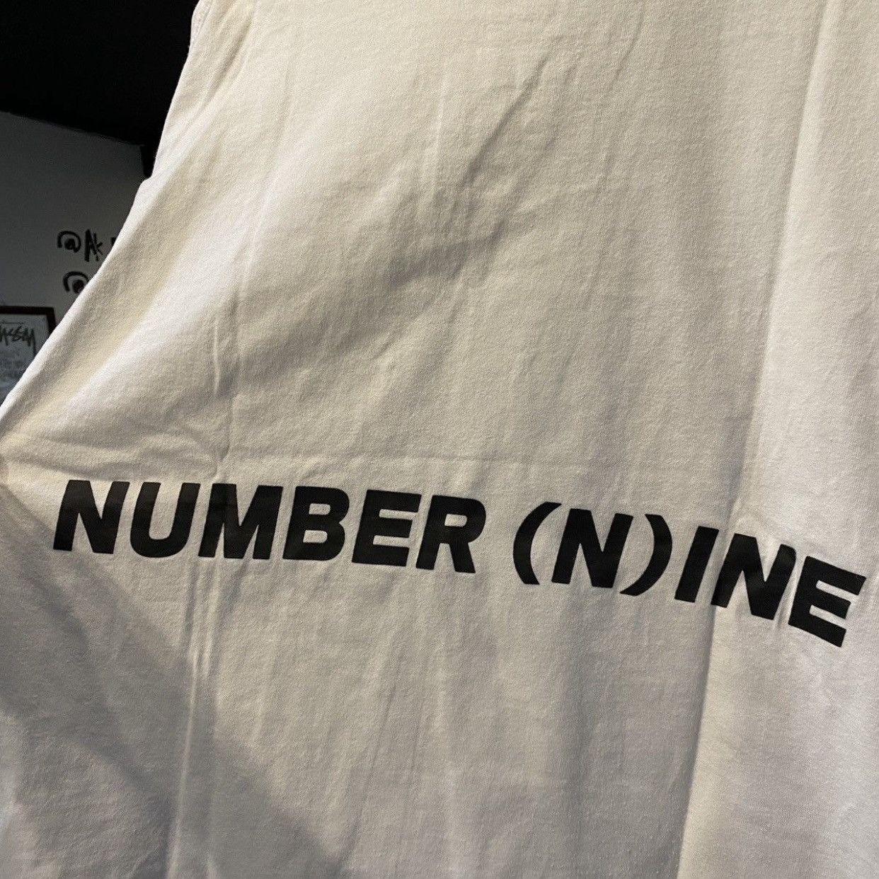Number (N)ine Number (N)ine Oversize Spell Out T-Shirt Size US S / EU 44-46 / 1 - 5 Thumbnail