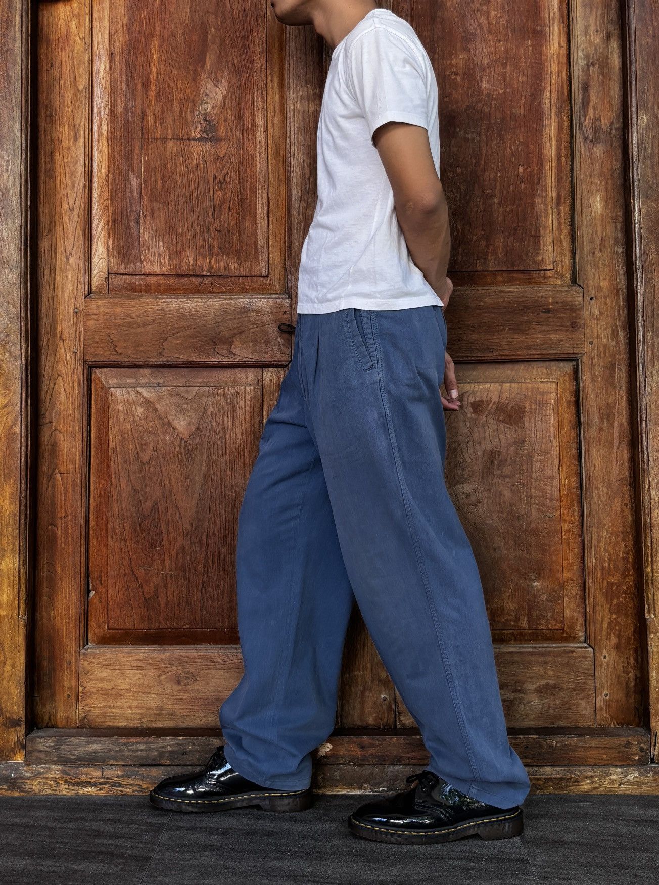 Comme des Garcons Homme 90s Balloon Loose Trousers Size US 28 / EU 44 - 10 Thumbnail