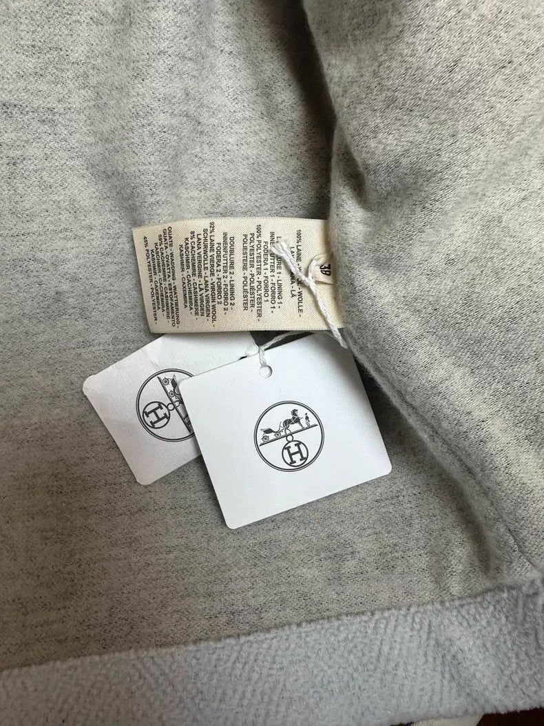 Hermes Hermes Women's cold-proof short jacket with thick cotton l Size XS / US 0-2 / IT 36-38 - 6 Thumbnail