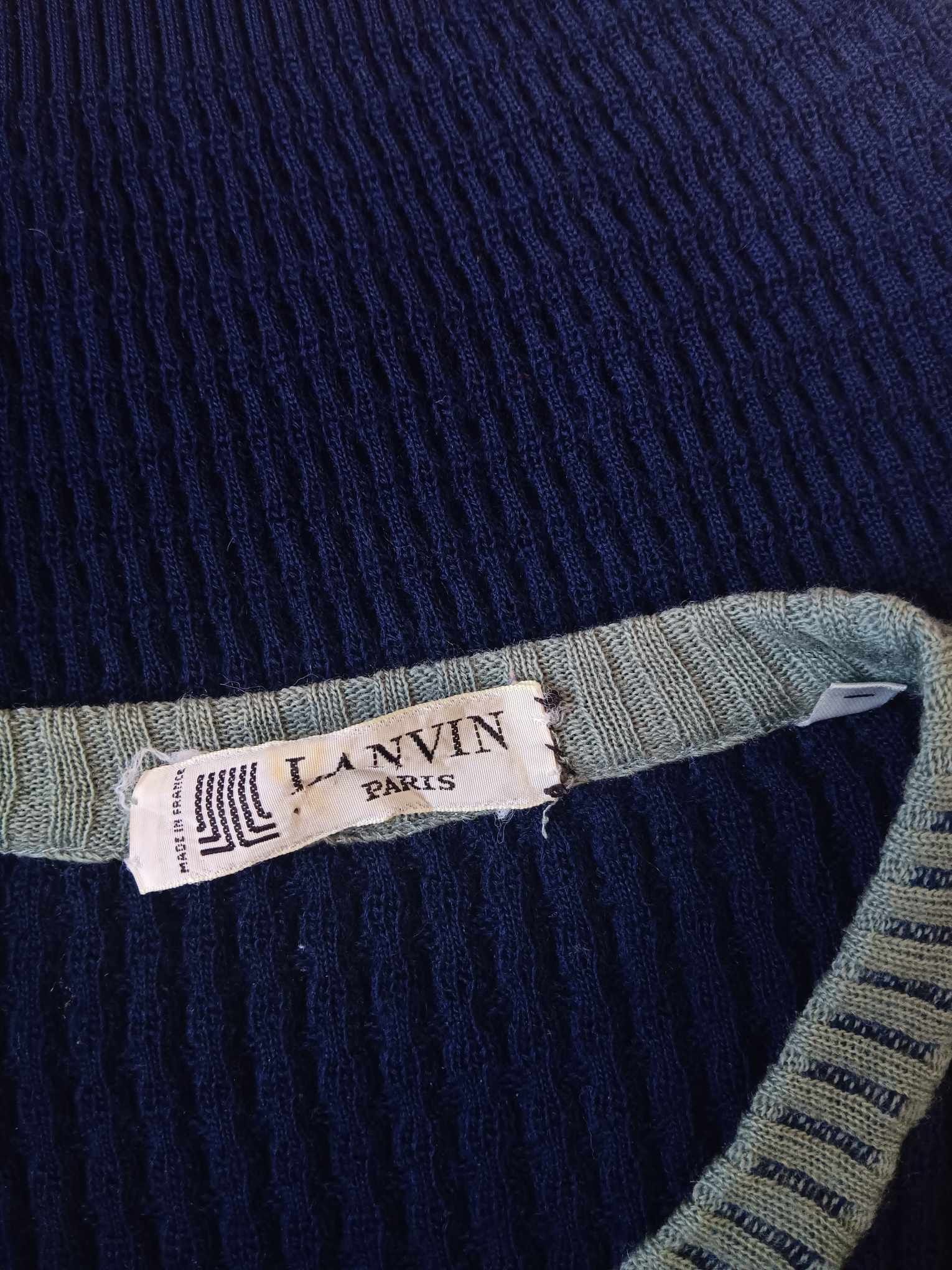 Lanvin × Vintage Vintage wool Lanvin sweater Size S / US 4 / IT 40 - 4 Thumbnail