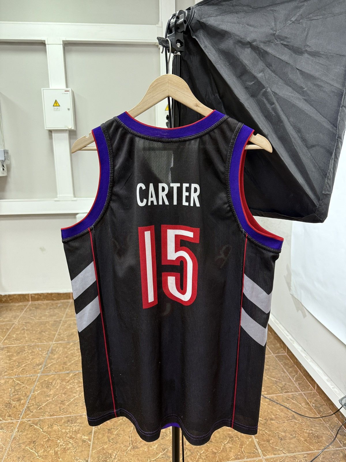 Champion 🇨🇦 Vintage 90s Champion Toronto Raptors Vince Carter Jersey Size US L / EU 52-54 / 3 - 2 Thumbnail