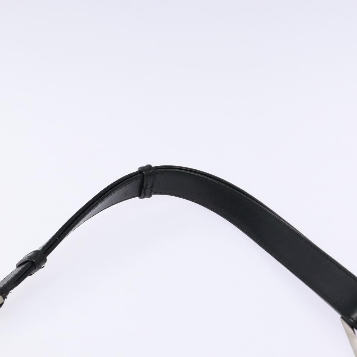 Gucci GUCCI Shoulder Bag Canvas Black Silver 001 001 Size ONE SIZE - 8 Thumbnail