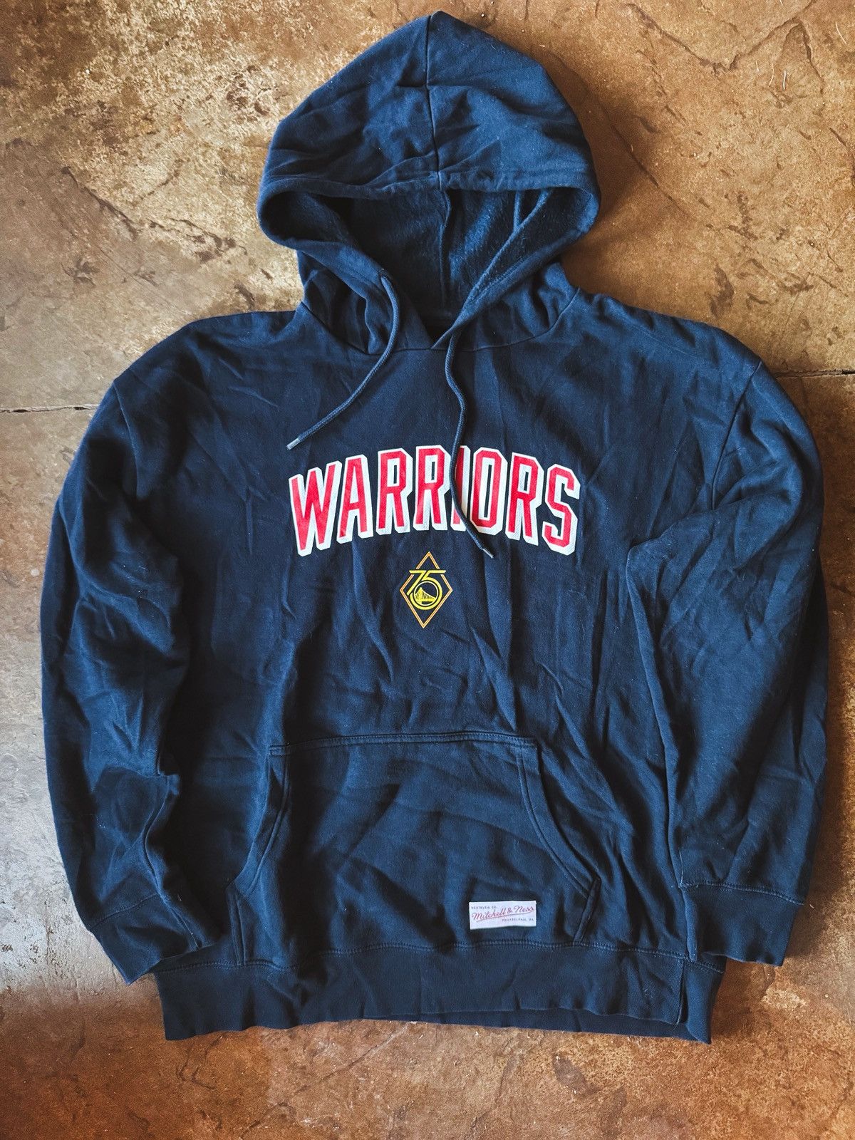 Mitchell & Ness Mitchell&Ness Golden State Warriors 75th Anniversary Hoodie Size US L / EU 52-54 / 3 - 1 Thumbnail
