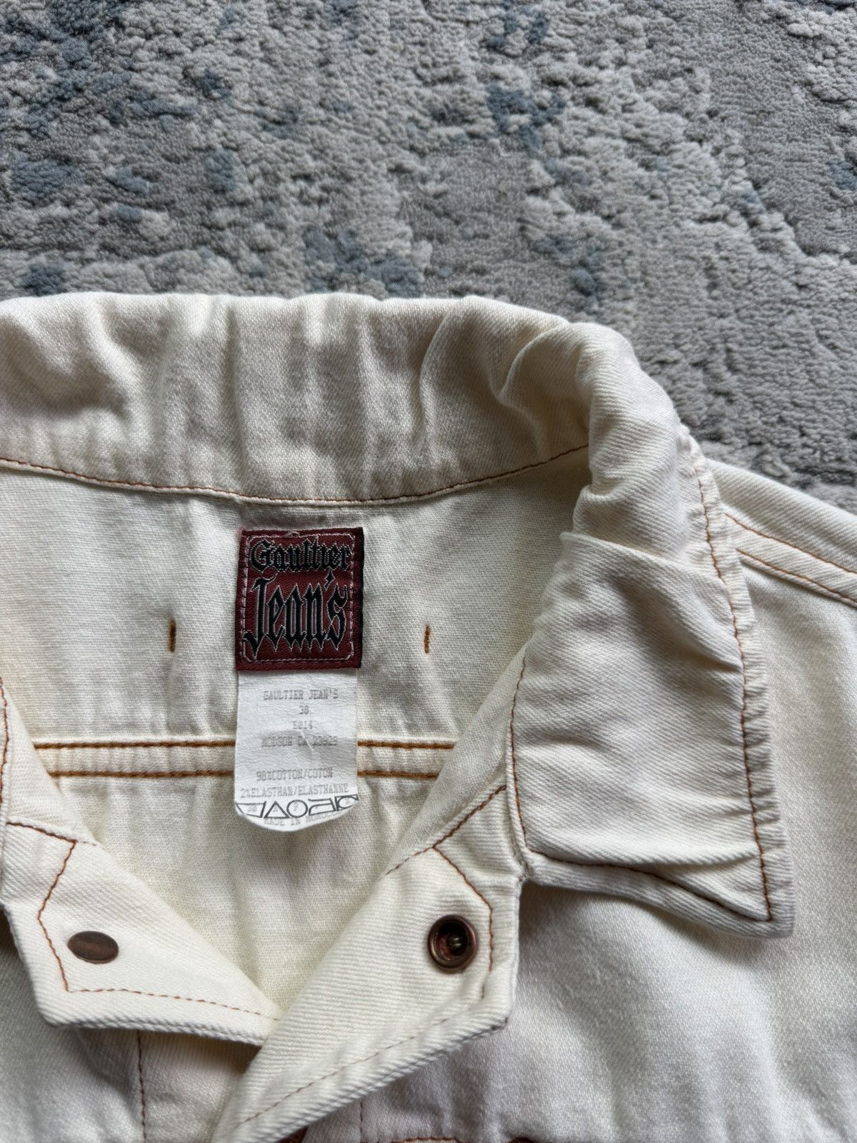 Jean Paul Gaultier Jean paul Gaultier Jeans Vintage 90s Shorty Jacket size 38 Size M / US 6-8 / IT 42-44 - 4 Thumbnail