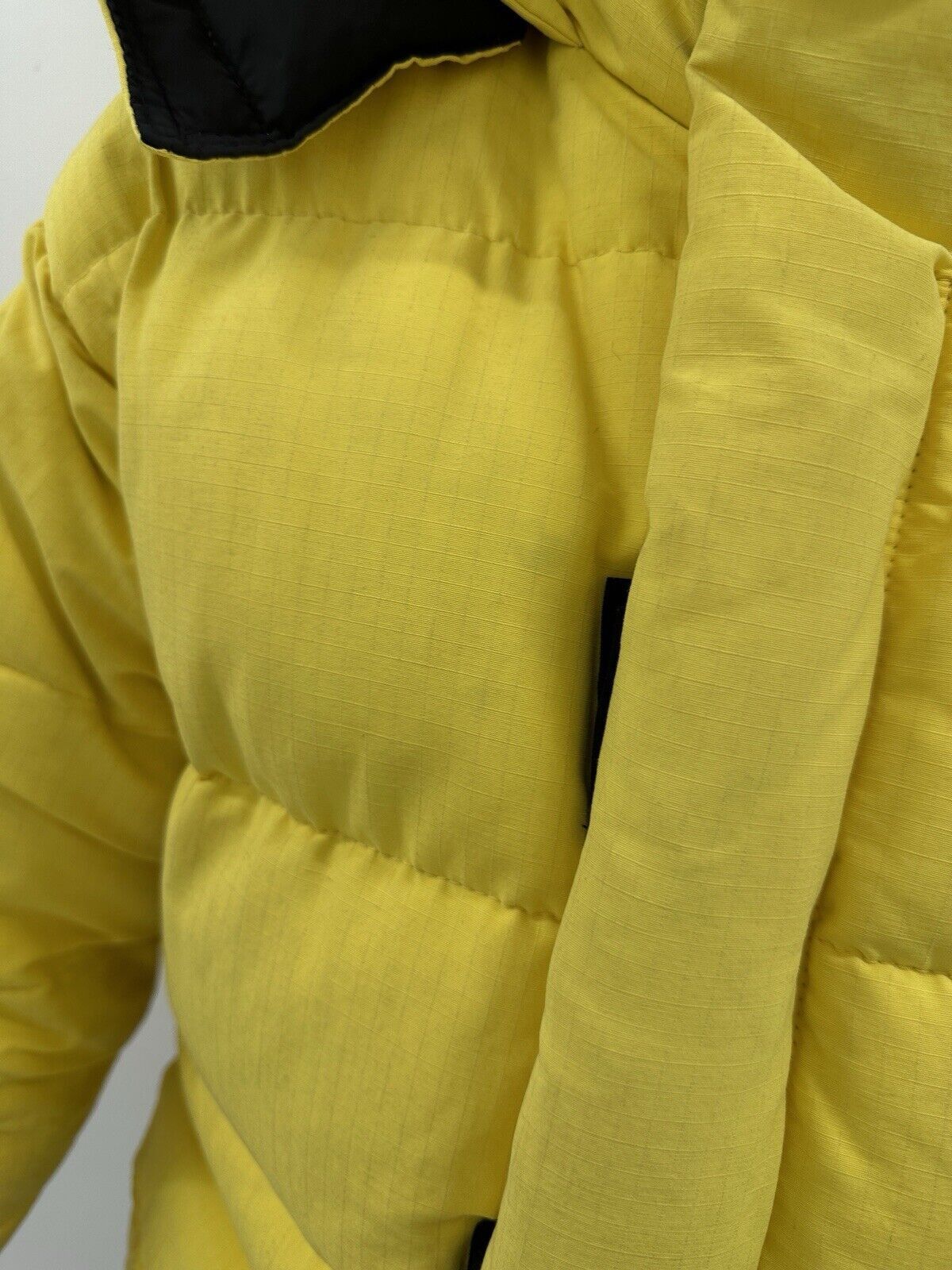 Schott Vintage 1990s 90s Yellow Puffer Down Jacket Schott NYC Men Size US S / EU 44-46 / 1 - 12 Thumbnail