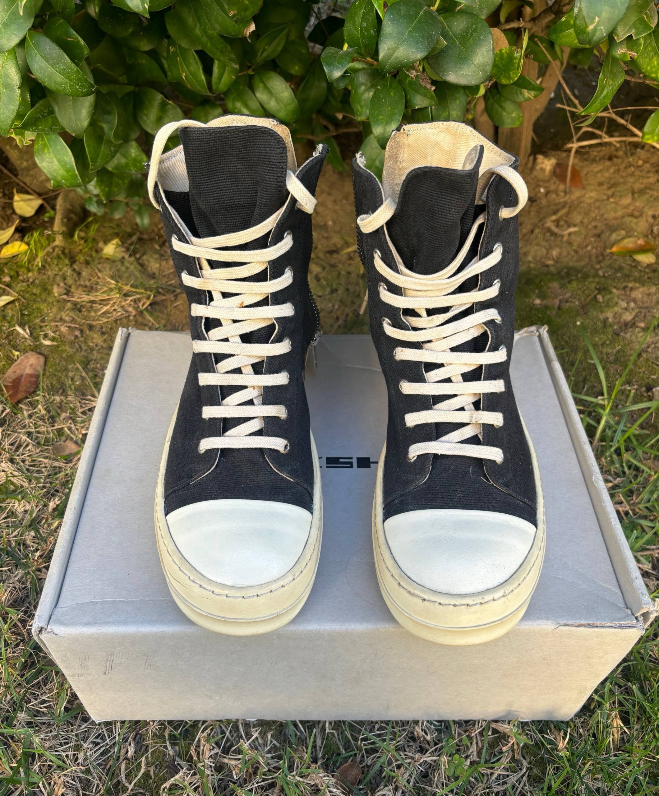 Rick Owens Drkshdw Rick Owens Ramones High Size US 9 / EU 42 - 1 Thumbnail
