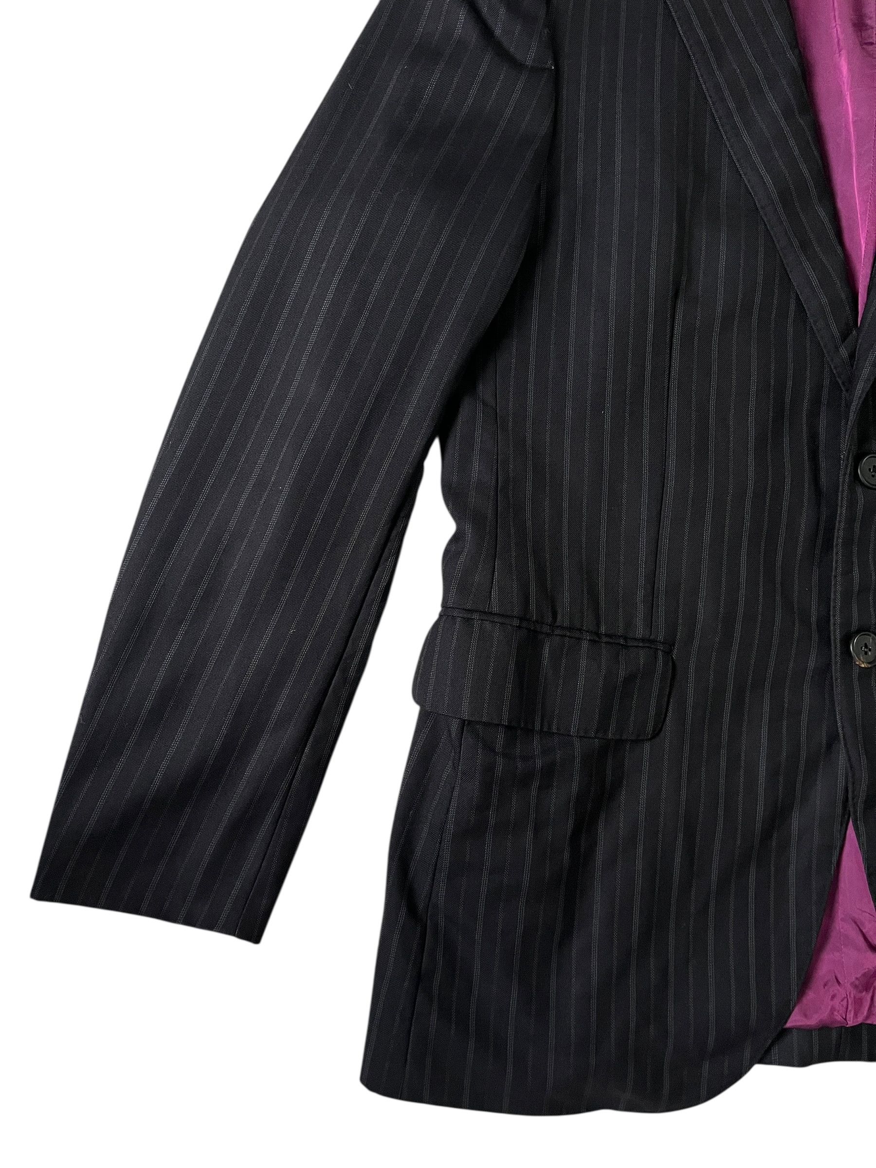 Paul Smith Paul Smith x Ermenegildo Zegna Stripes Blazer Made in Japan Size 42R - 4 Thumbnail